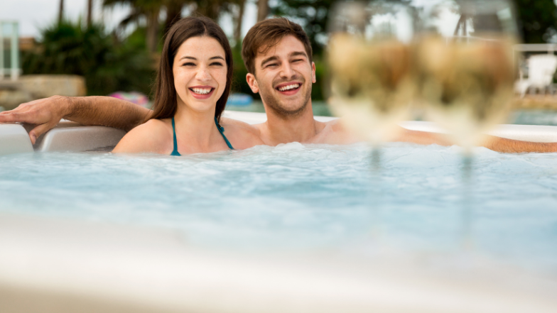 Jacuzzi de jardim - uma forma comprovada de relaxar